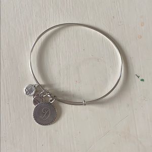 Alex and Ani “D” initial expandable Bracelet